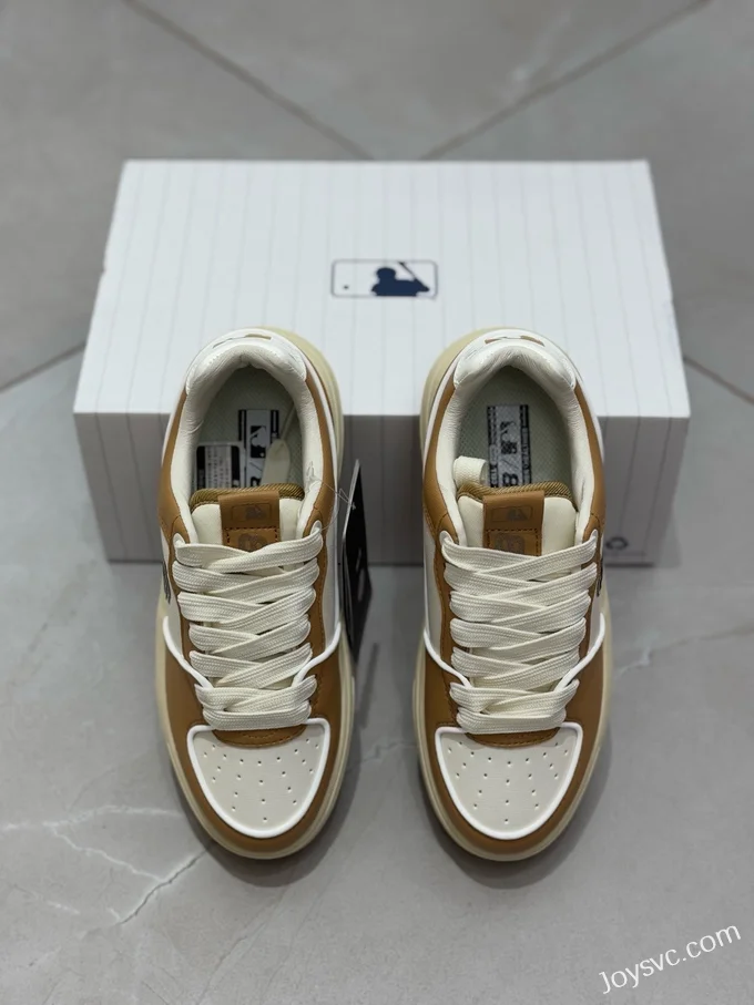 MLB Chunky Liner Beige Dad Shoes GP001