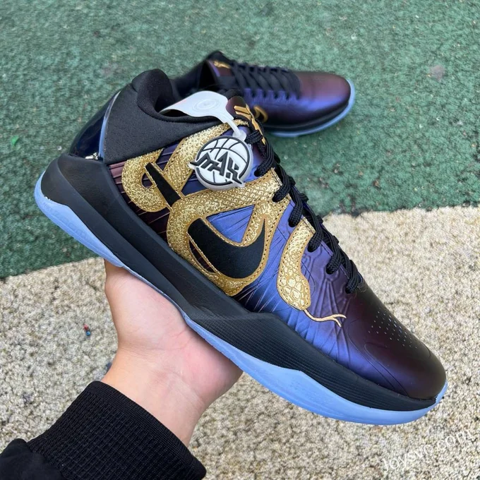 Nike Kobe 5 Protro Year of the Mamba - Black Purple Gold Limited Edition