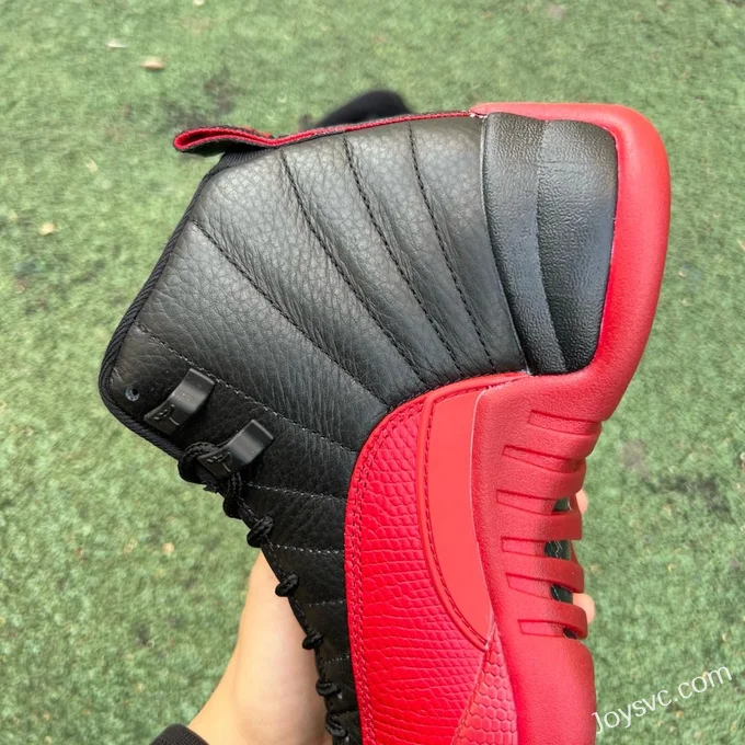 Air Jordan 12 Flu Game Black Red CT8013-002