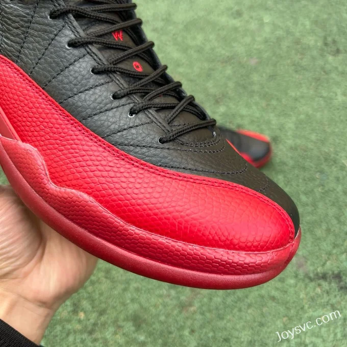 Air Jordan 12 Flu Game Black Red CT8013-002