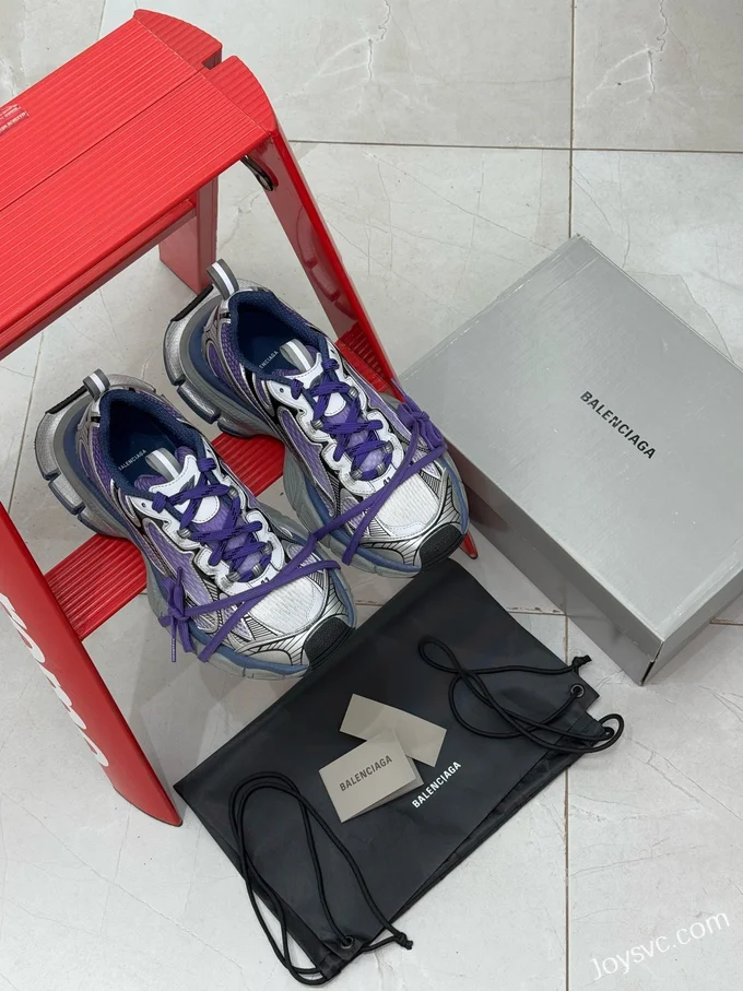 Balenciaga 3XL Grey Purple Sneakers