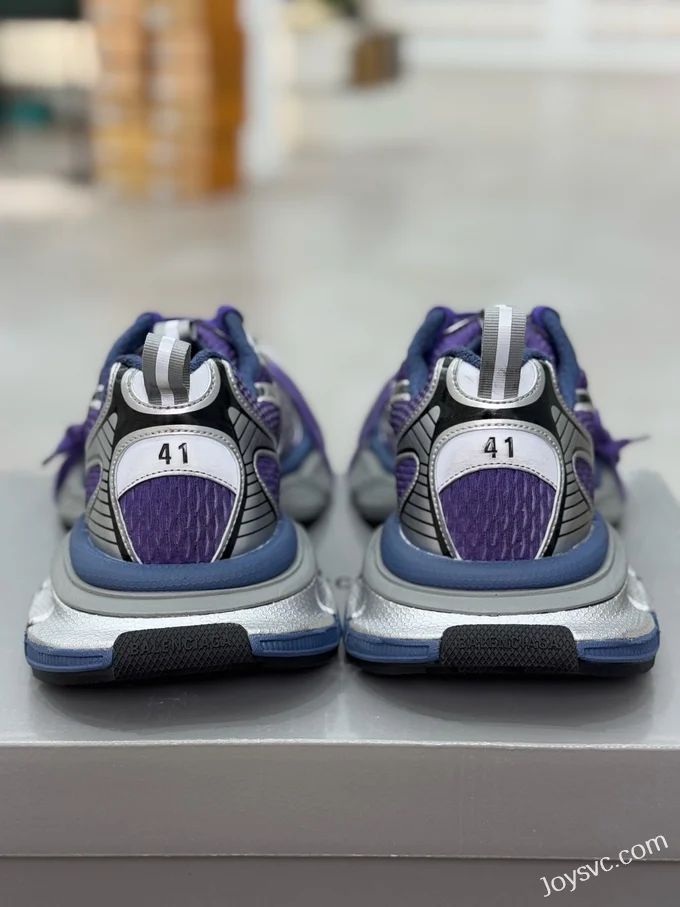 Balenciaga 3XL Grey Purple Sneakers