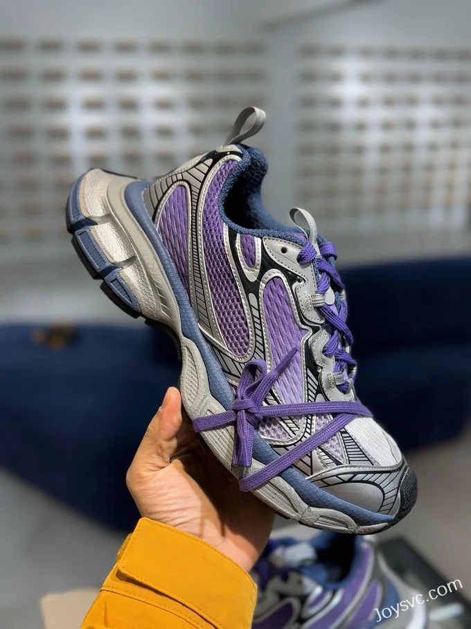 Balenciaga 3XL Grey Purple Sneakers