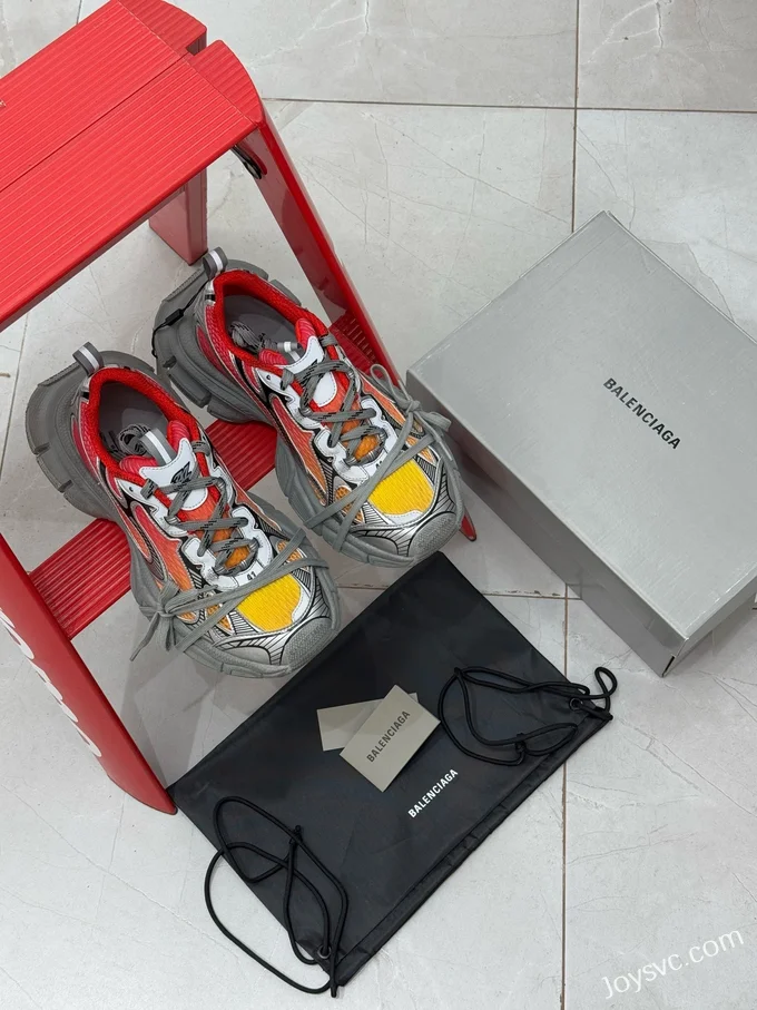 Balenciaga 3XL Flame Red Sneakers