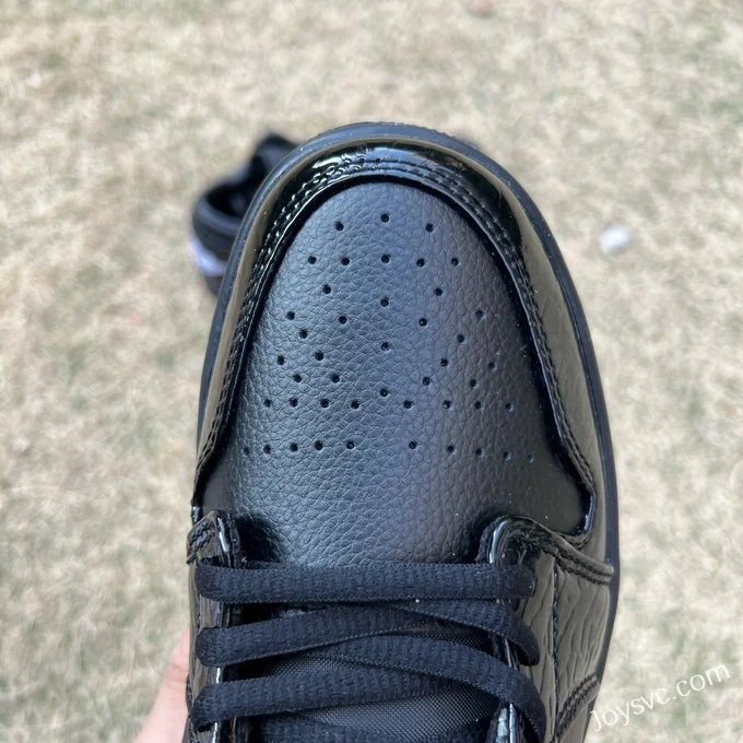 Air Jordan 1 Low HJ7743-010 Black Patent Y Version