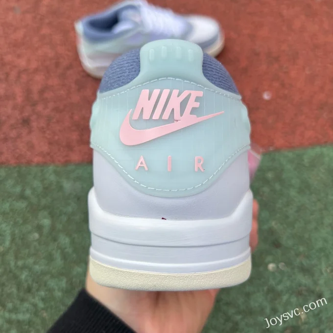 Air Jordan 4 RM FQ7939-101 Low White Blue Pink