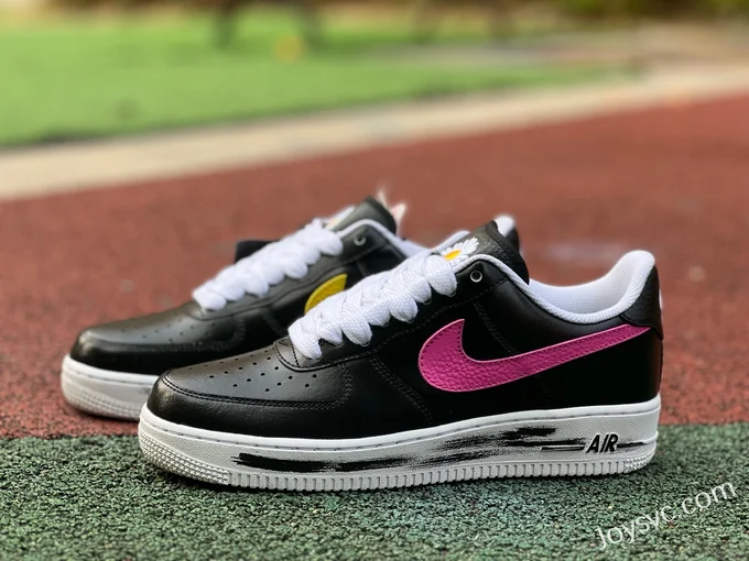 Nike Air Force 1 G-Dragon Black Pink Green AQ3692-004