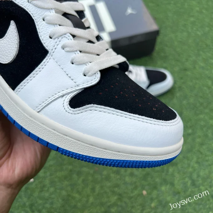 Air Jordan 1 Low HQ0764-001 Black White Blue Retro