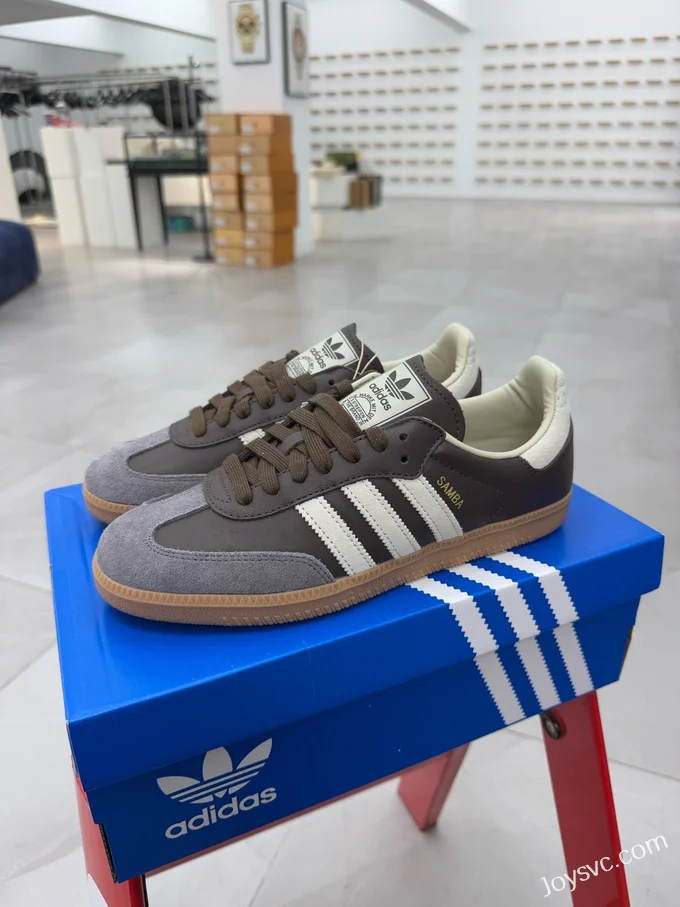 Adidas Originals Samba Sneakers, Brown ID1481