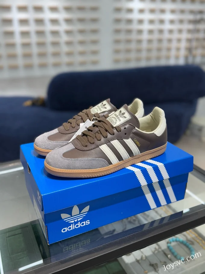 Adidas Originals Samba Sneakers, Brown ID1481