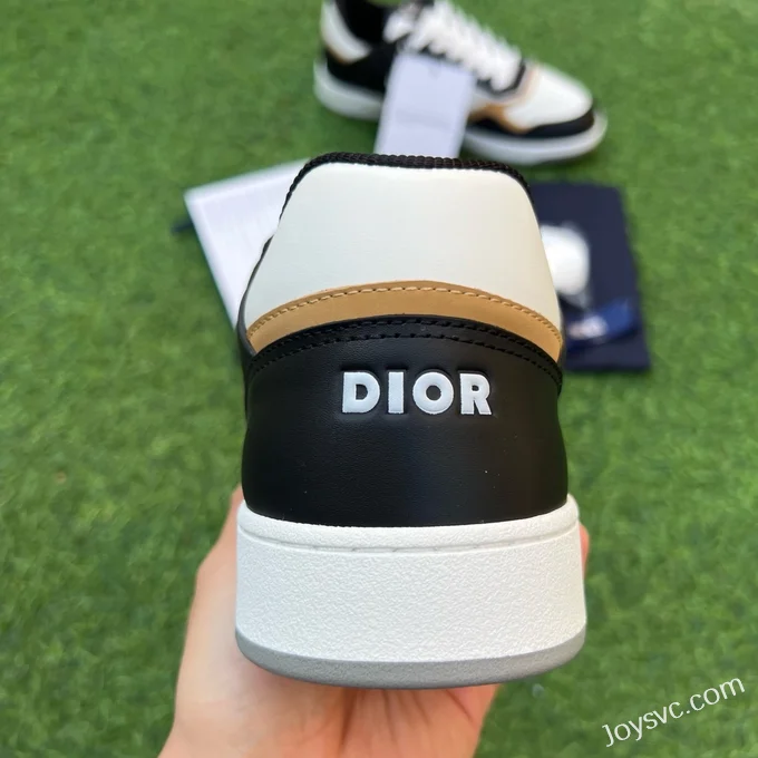 DIOR B27 Sneakers, Black/White/Brown