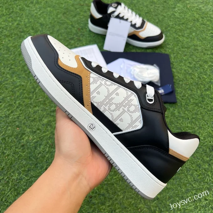 DIOR B27 Sneakers, Black/White/Brown