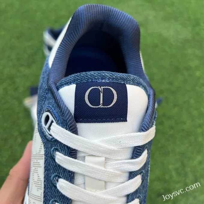 DIOR B27 Sneakers, White/Blue