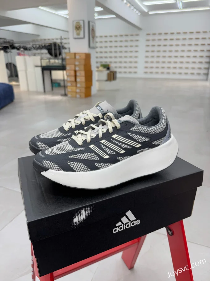 Adidas Adizero Aruku Marathon Running Shoes, Grey/White JQ7391