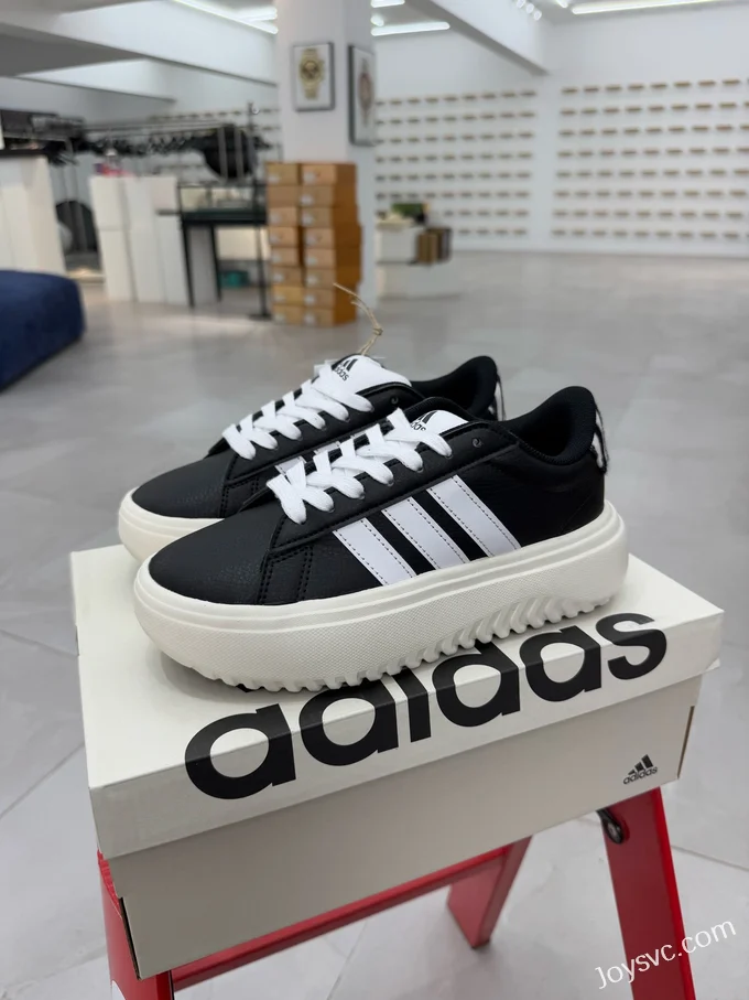 Adidas Grand Court Platform Shoes