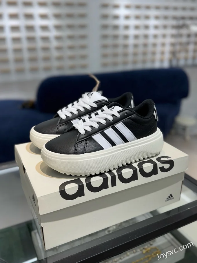 Adidas Grand Court Platform Shoes