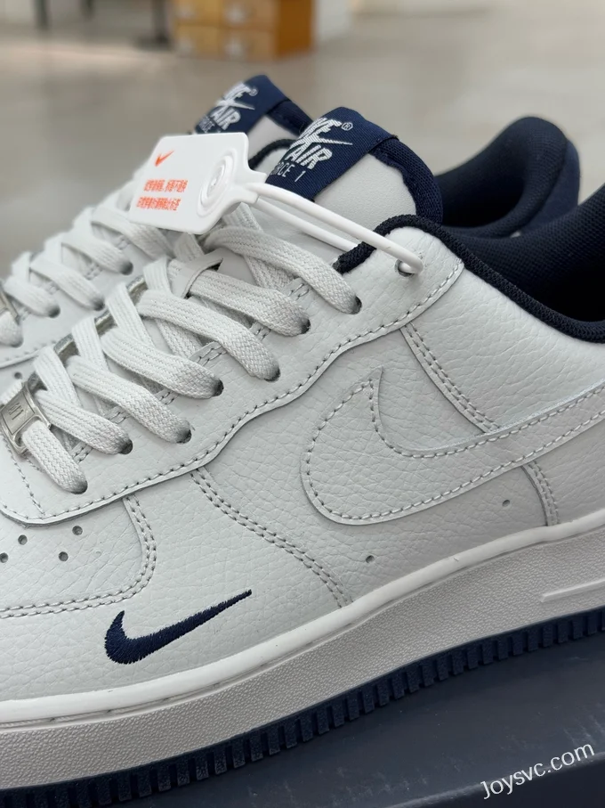 Nike Air Force 1 Low Sneakers, White/Blue HM9483-001