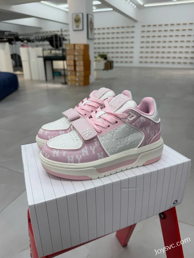 MLB Chunky Liner Basic MID Shoes, Pink 3ASXCMM4N (GP011)