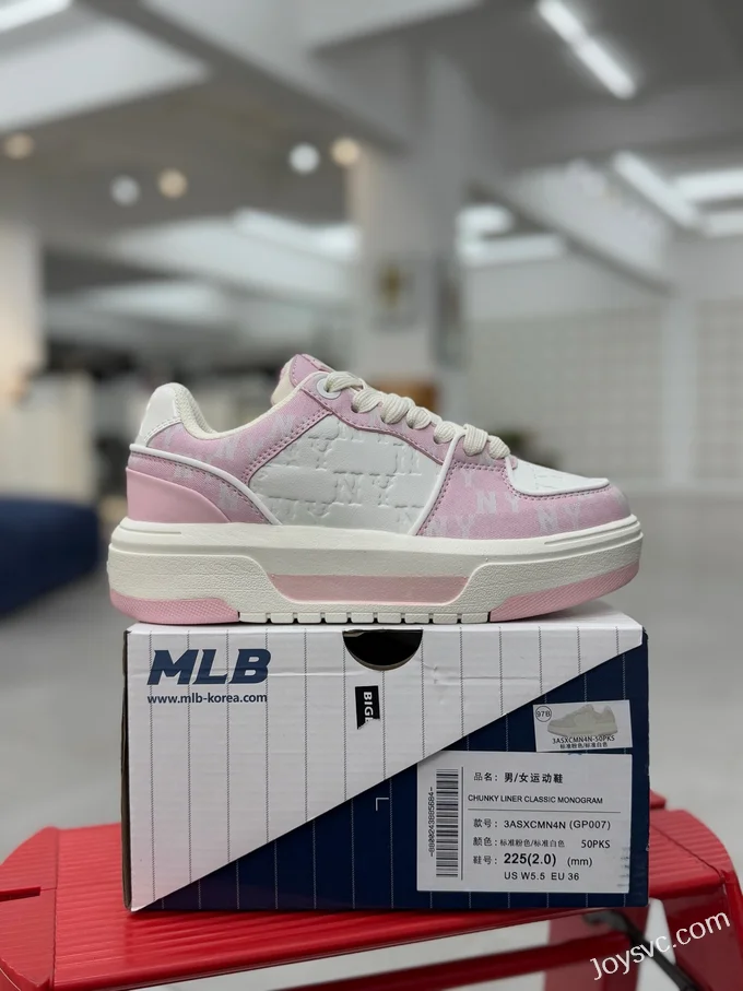 MLB Chunky Liner Shoes, Pink 3ASXCMN4N (GP007)