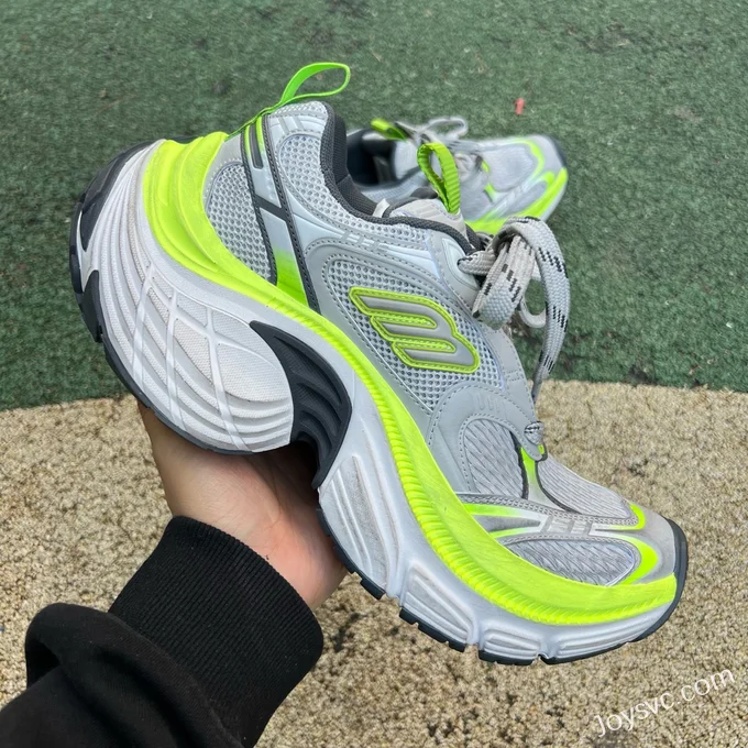 Balenciaga 6XL Sneakers, Grey/Green