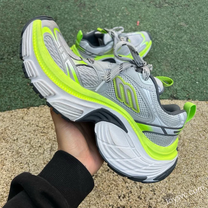 Balenciaga 6XL Sneakers, Grey/Green