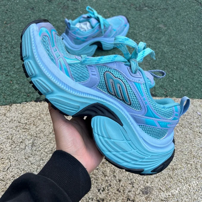 Balenciaga 6XL Sneakers, Blue/Purple