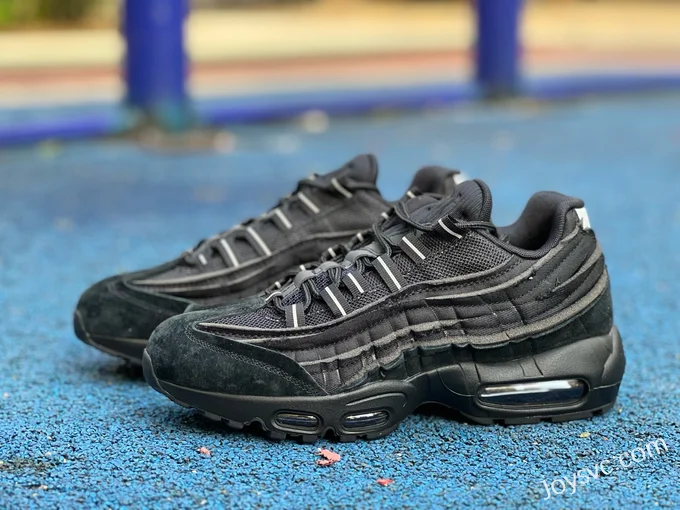 Nike Air Max 95 OG Sneakers, Black/Neon CU8406-00