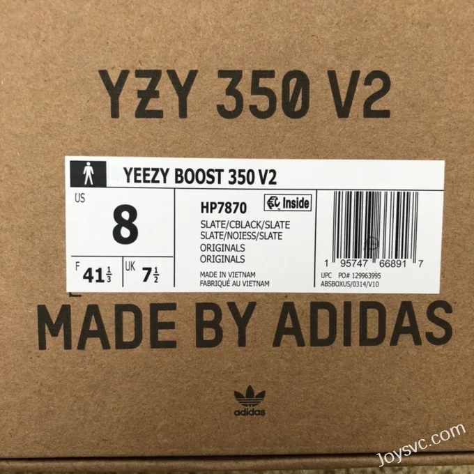 Adidas Yeezy 350 V2 Gray Black Beige HP7870