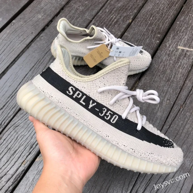 Adidas Yeezy 350 V2 Gray Black Beige Pure Original Version HP7870