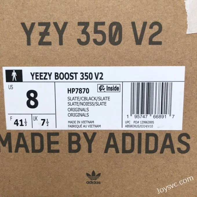 Adidas Yeezy 350 V2 Gray Black Beige Pure Original Version HP7870