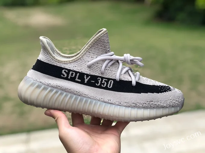 Adidas Yeezy 350 V2 Gray Black Beige Pure Original Version HP7870