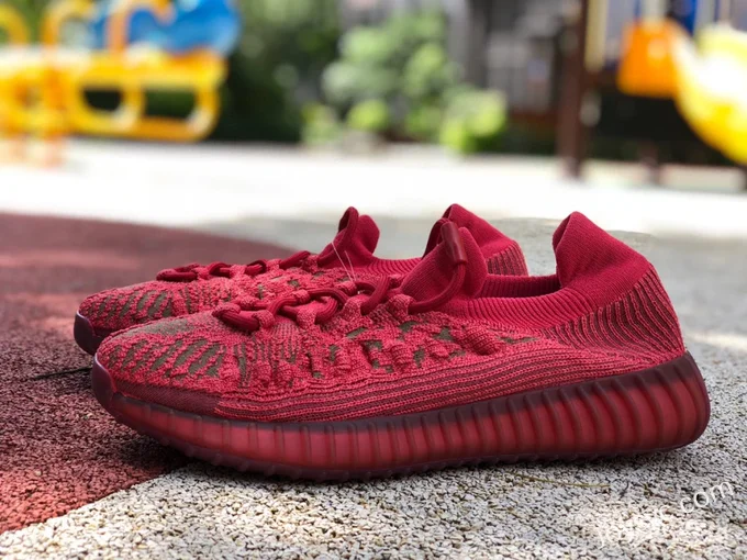 Adidas Yeezy 350 V2 CMPCT in Slate Red