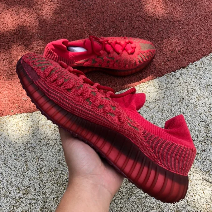 Adidas Yeezy 350 V2 CMPCT in Slate Red