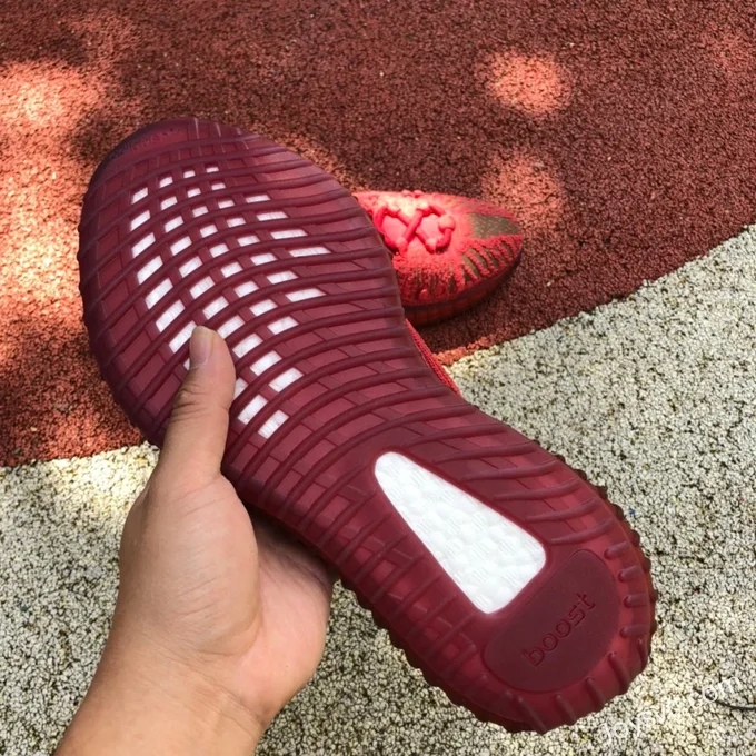 Adidas Yeezy 350 V2 CMPCT in Slate Red