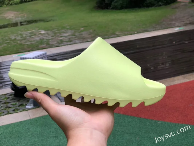 Adidas Yeezy Slide in Fluorescent Green