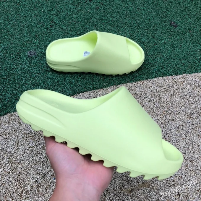 Adidas Yeezy Slide in Fluorescent Green