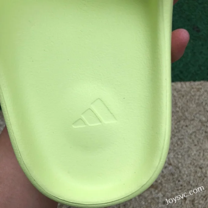 Adidas Yeezy Slide in Fluorescent Green