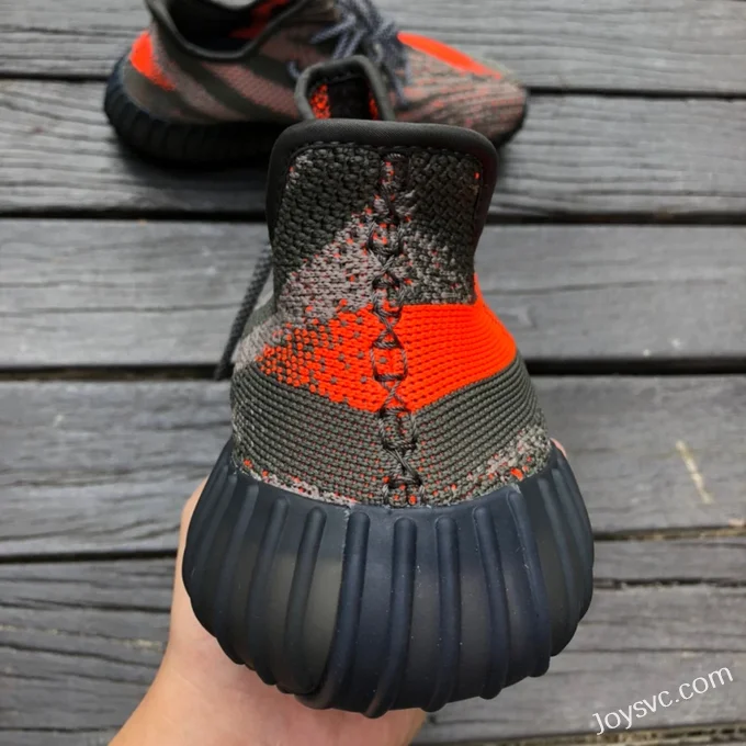 Adidas Yeezy 350 V2 Black Gray Orange HQ7045