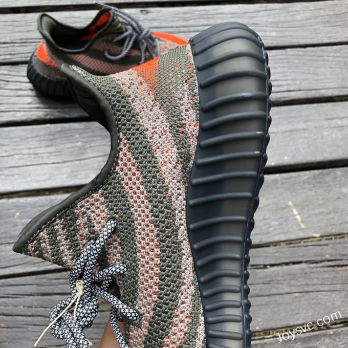 Adidas Yeezy 350 V2 Black Gray Orange HQ7045