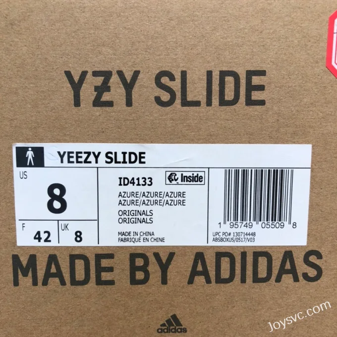 Adidas Yeezy Slide in Azure