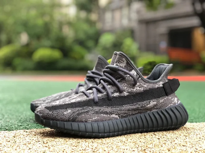 Adidas Yeezy 350 V2 Black Gray Orange Pure Original Version ID4811