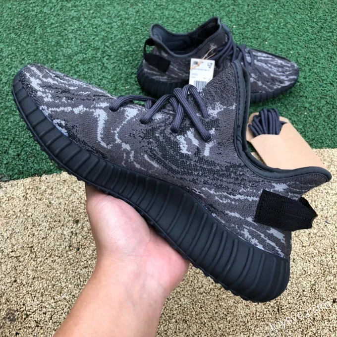 Adidas Yeezy 350 V2 Black Gray Orange Pure Original Version ID4811