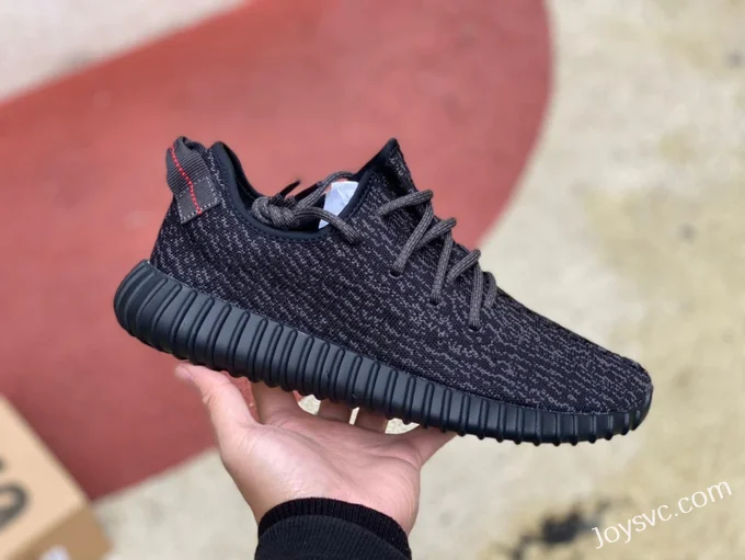 Adidas Yeezy 350 Black Pure Black AQ2659