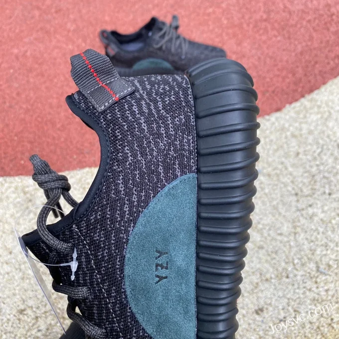 Adidas Yeezy 350 Black Pure Black AQ2659