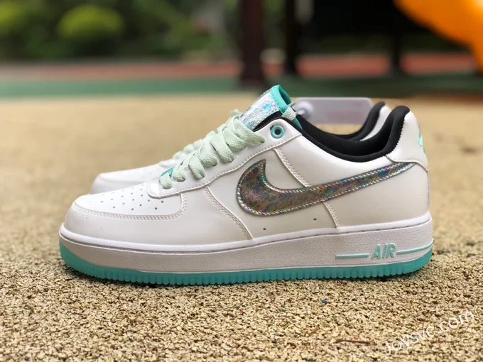 Nike Air Force 1 AF1 Ice Green Men's Casual Sneakers DD9613-100