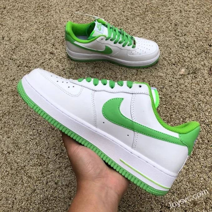 Nike Air Force 1 Low AF1 White Green Men's Casual Sneakers DH7561-105