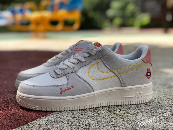 Nike Air Force 1 Lipstick Embroidery Low DQ7656-100