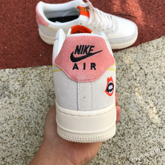 Nike Air Force 1 Lipstick Embroidery Low DQ7656-100