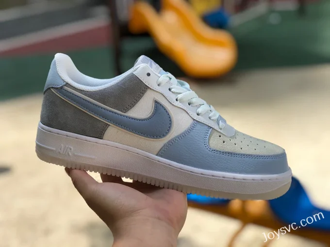 Nike Air Force 1 Low 07 Khaki Light Blue AO2425-400