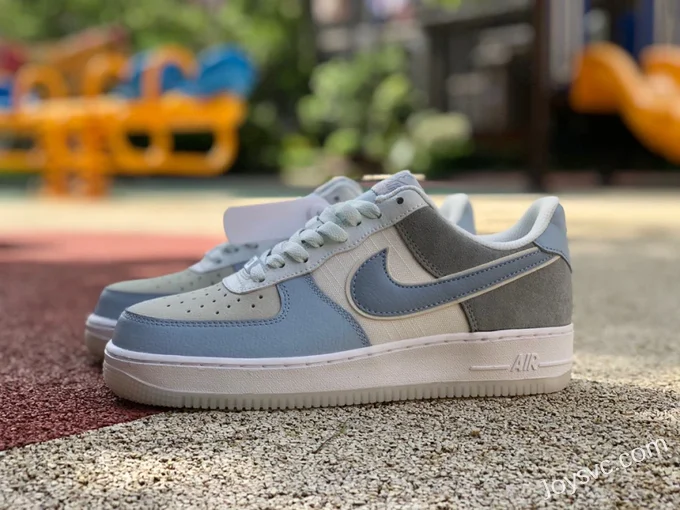 Nike Air Force 1 Low 07 Khaki Light Blue AO2425-400